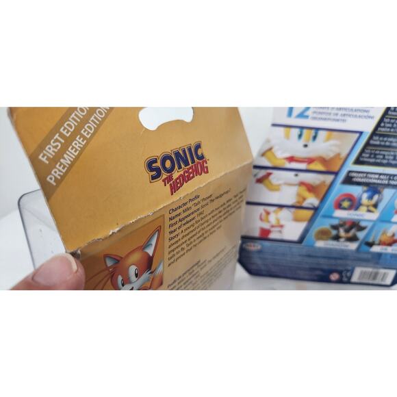 Sonic the Hedgehog TOTAKU Collection First Edition And Tails Go Sega Jakks - Picture 3 of 7